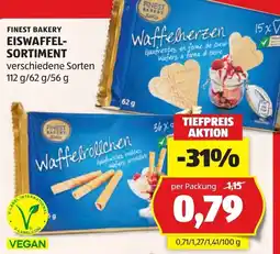 Hofer Finest Bakery Waffelherzen Angebot