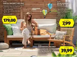 Hofer Belavi Garten-Tagesbett aus Holz Angebot