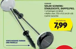 Hofer Casalux Solar-Schwing Stableuchte, Doppelpkg. Angebot