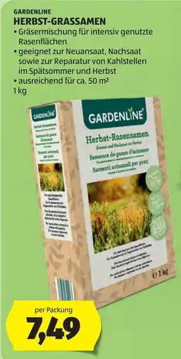 Hofer GARDENLINE HERBST-GRASSAMEN Angebot