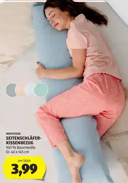 Hofer Novitesse Seitenschläfer-Kissenbezug Angebot