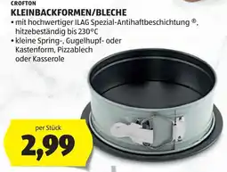 Hofer Crofton Kleinbackformen/Bleche Angebot