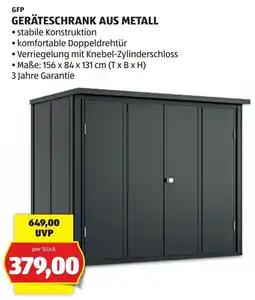 Hofer GERÄTESCHRANK AUS METALL Angebot