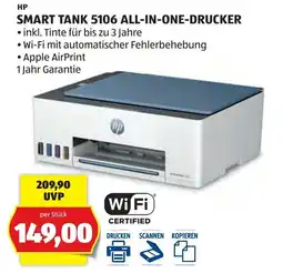 Hofer HP SMART TANK 5106 ALL-IN-ONE-DRUCKER Angebot