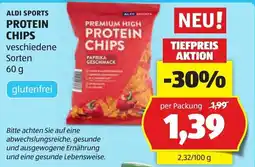 Hofer ALDI SPORTS Protein Chips Angebot