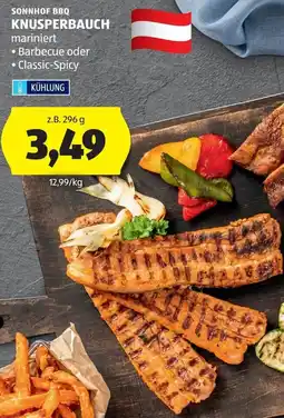 Hofer Sonnhof bbq knusperbauch Angebot