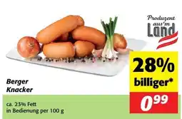 Nah&Frisch Berger Knacker Angebot
