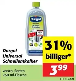 Nah&Frisch Durgol Universal Schnellentkalker Angebot