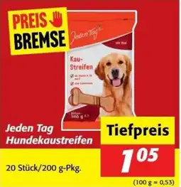 Nah&Frisch Jeden Tag Hundekaustreifen Angebot