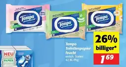 Nah&Frisch Tempo Toilettenpapier feucht Angebot