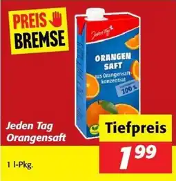 Nah&Frisch Jeden Tag Orangensaft Angebot