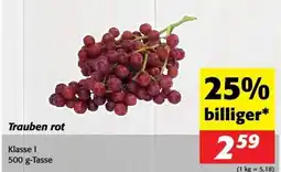 Nah&Frisch Trauben rot Angebot