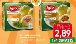 Eurospar Iglo Hausmannskost-Knödel Angebot