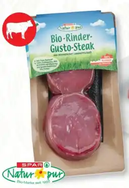 SPAR Gourmet Spar Natur pur Bio-Rinder-Gusto-Steak Angebot