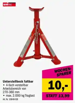 Forstinger Unterstellbock faltbar uniTEC Angebot