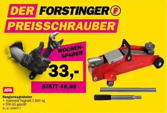 APA Rangierwagenheber