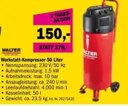 Forstinger Walter Werkstatt-Kompressor 50 Liter Angebot