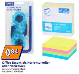 Action Office Essentials Korrekturroller oder Notizblock Angebot