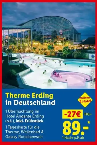Therme Erding in Deutschland