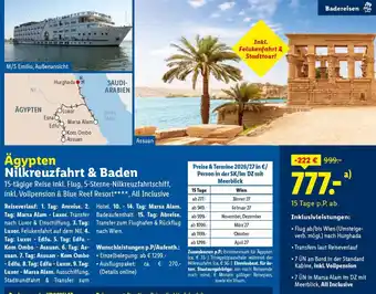 Ägypten Nilkreuzfahrt & Baden