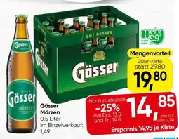 Eurospar Gösser Märzen Angebot