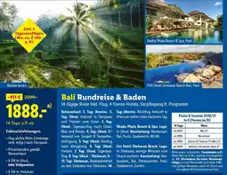 Lidl Reisen Bali Rundreise & Baden Angebot