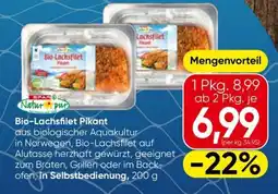 Eurospar Bio-Lachsfilet Pikant Angebot