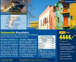 Lidl Reisen Südamerika Kreuzfahrt Angebot