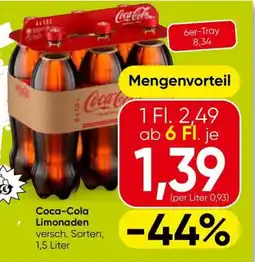 Eurospar Coca-Cola Limonaden Angebot