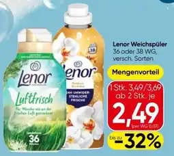 Eurospar Lenor Weichspüler Angebot
