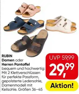 Eurospar RUBIN Damen oder Herren Pantoffel Angebot