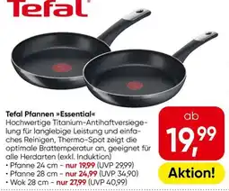 Eurospar Tefal Pfannen »Essential« Angebot