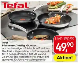 Eurospar Tefal Pfannenset 3-teilig Duetto Angebot
