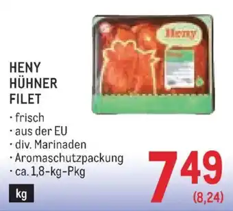 HENY HÜHNER FILET