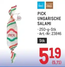 Metro Pick Ungarische Salami Angebot