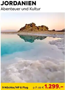 Billa Reisen JORDANIEN Abenteuer und Kultur Angebot