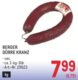 Metro Berger Dürre Kranz Angebot