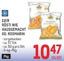 Metro Rösti wie hausgemacht od. Rosmarin Angebot