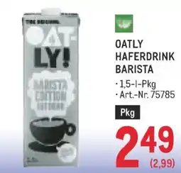 Metro Oatly Haferdrink Barista Angebot