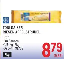 Metro Toni Kaiser Riesen Apfelstrudel Angebot