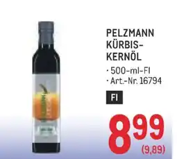 Metro Pelzmann Kürbiskernöl Angebot