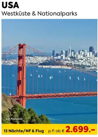 USA Westküste & Nationalparks