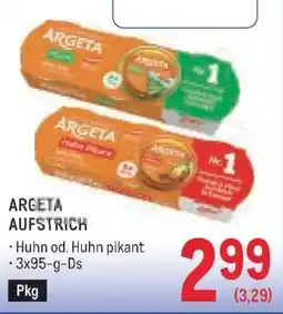 Metro Argeta Aufstrich Angebot