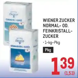 Metro Wiener Zucker Angebot