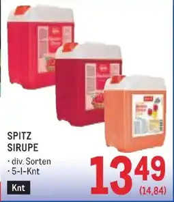 Metro Spitz Sirupe Angebot