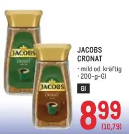 Metro Jacobs Cronat Angebot