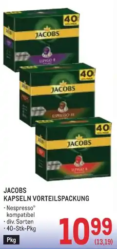 Metro Jacobs Kapseln Angebot