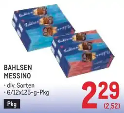 Metro Bahlsen Messino Angebot