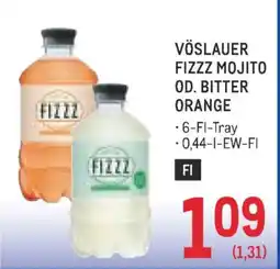Metro Vöslauer Fizzz Mojito Od. Bitter Orange Angebot