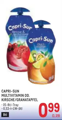 Metro Capri-Sun Multivitamin od. Kirsche/Granatapfel Angebot
